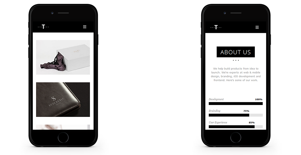 Trent WordPress Theme Responsive Mobile